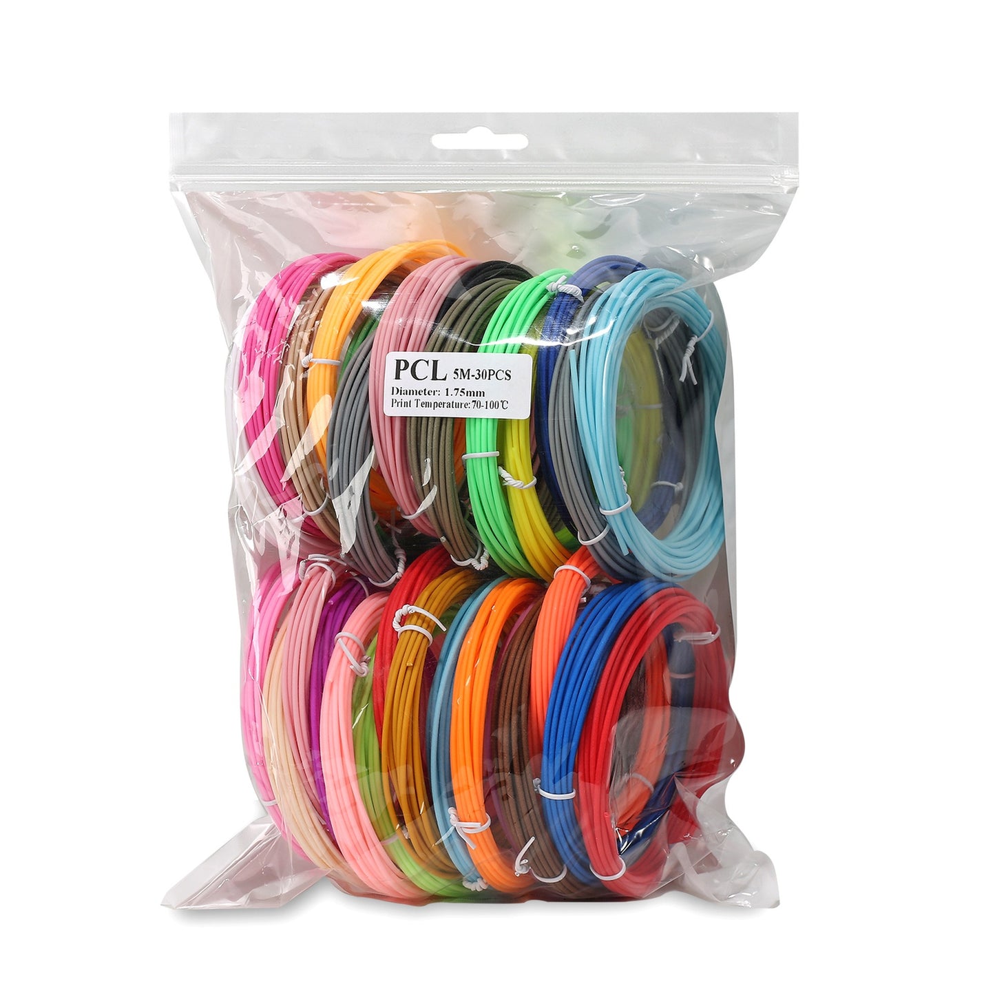 3D Printing Pen Low Temp PCL Wire 1.75mm 5M Set